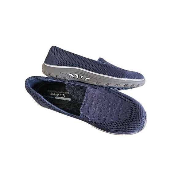 Skechers Relaxed FIT Air Cooled Memory Foam Sneakers, athletic, slip-on shoes. S - Picture 7 of 8